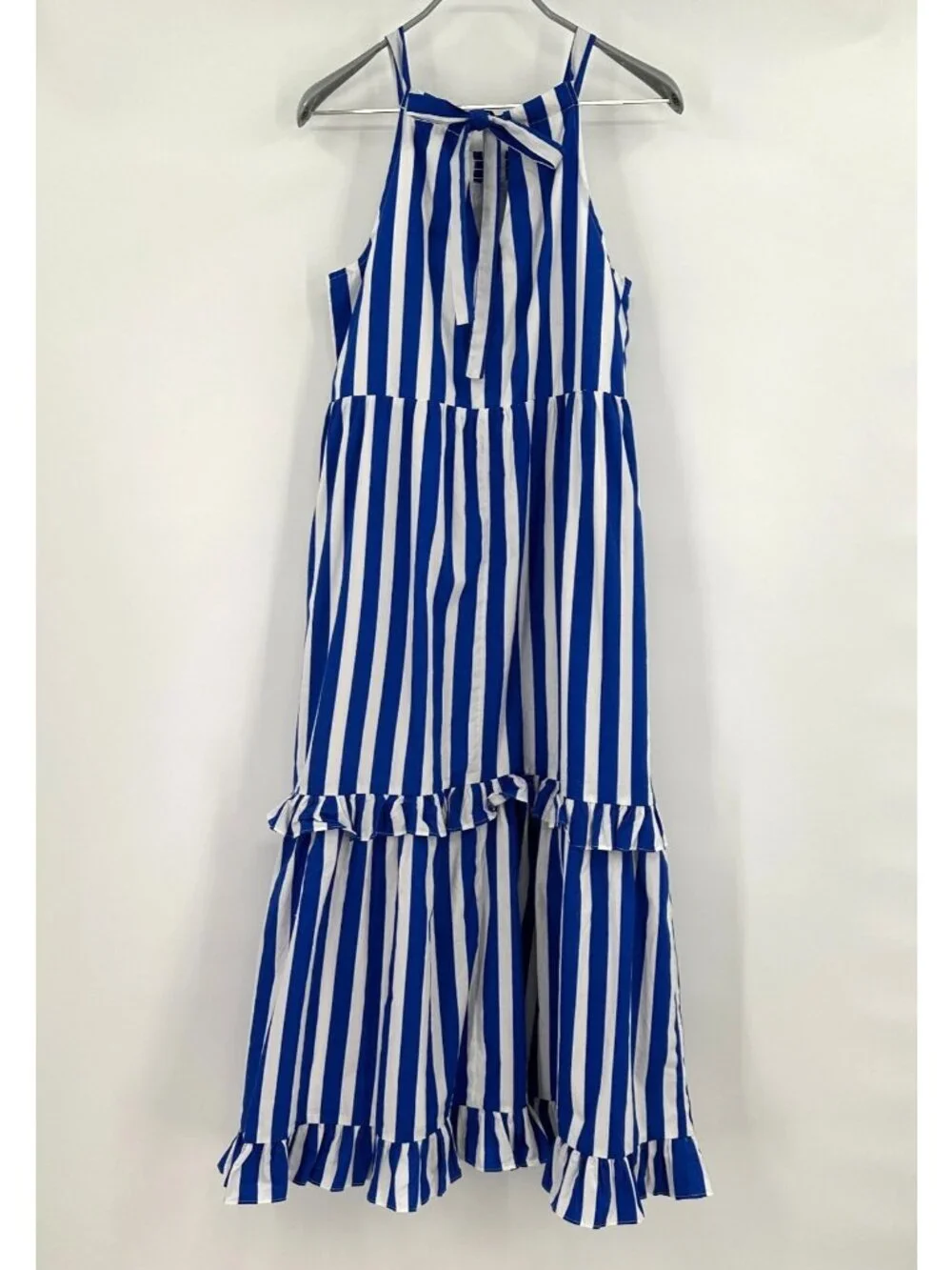 Pomander Place by Tuckernuck Blue Stripe Avondale Dress size S Small NWT* - Picture 2 of 9